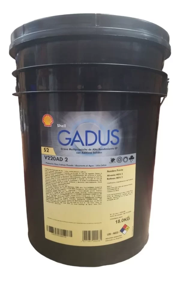 SHELL GADUS S2 V AD2 18KG