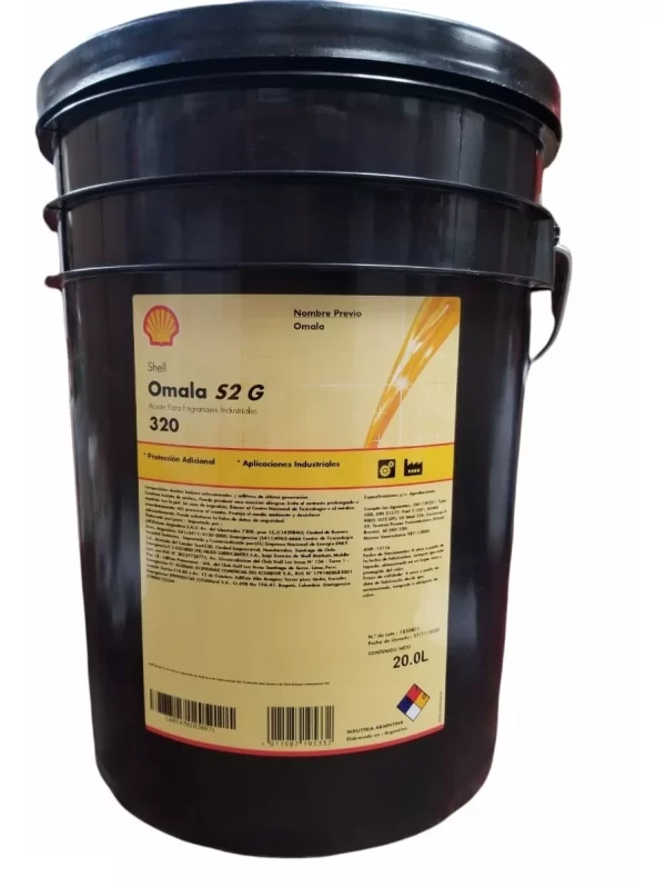 SHELL OMALA S2 G220/320 20L