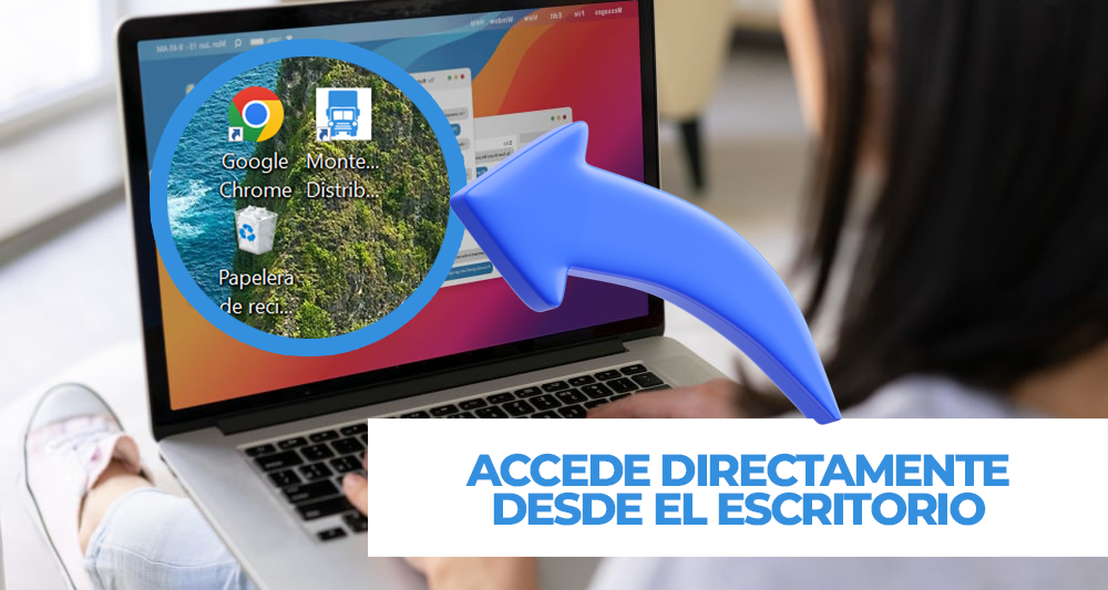 Accede desde el escritorio